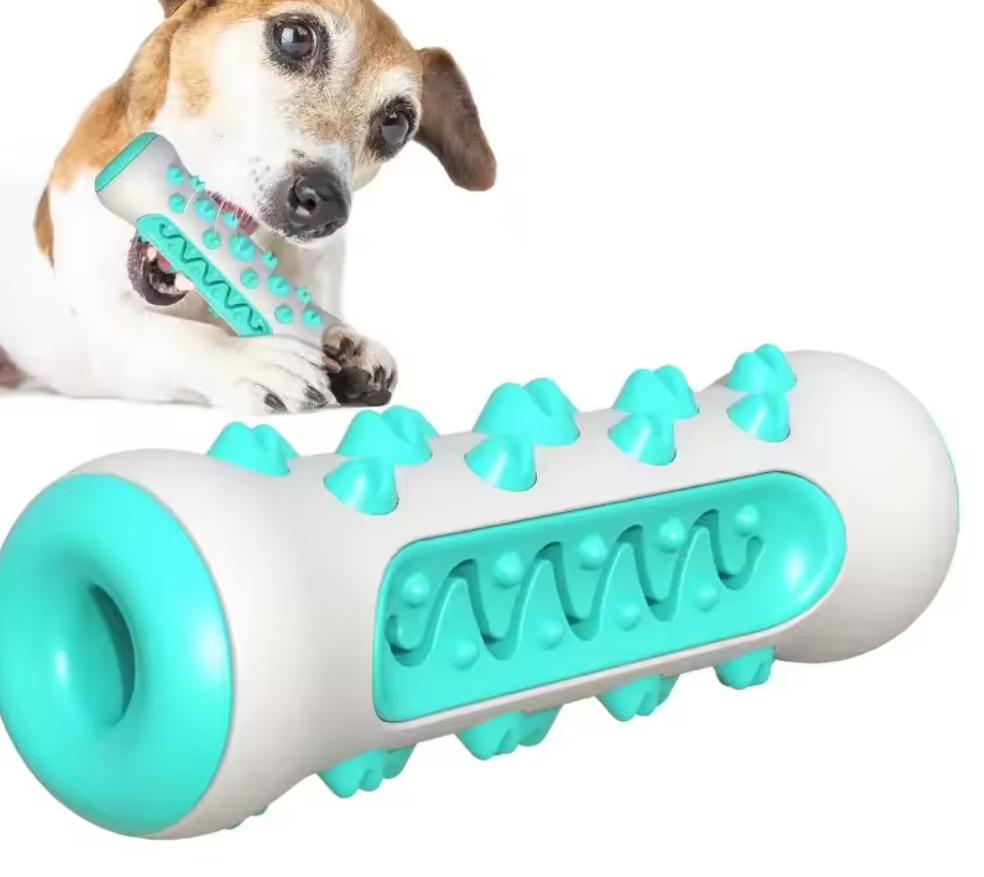 Pet Toothbrush & Chew Toy Hybrid